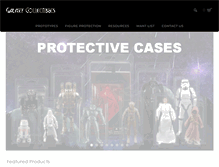 Tablet Screenshot of galaxycollectibles.com